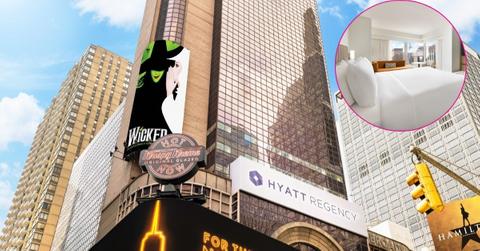 The Hyatt Regency Times Square.