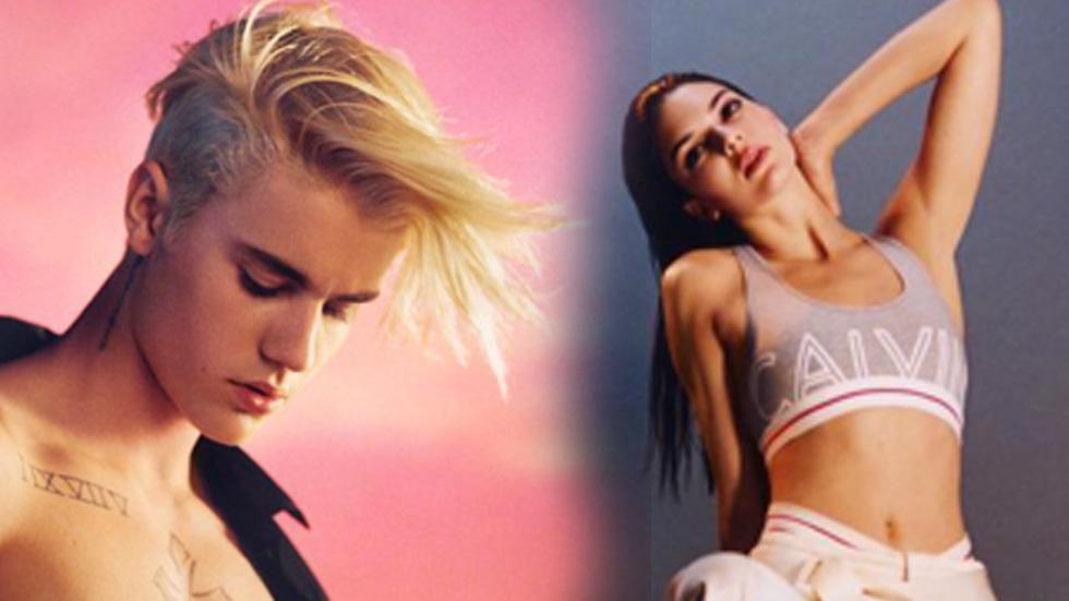 Nearly Naked Justin Bieber And Kendall Jenner Strip Down To Their Underwear In The New Calvin