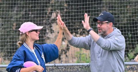 Photo of Jason Sudeikis and Olivia Wilde.