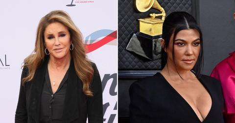 caitlyn jenner snubbed from kourtney kardashian travis barkers wedding pp