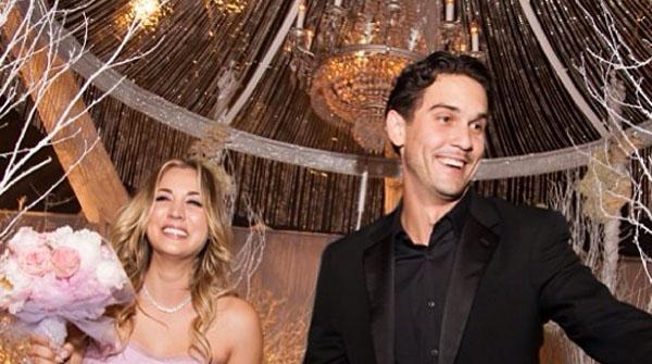 Kaley cuoco married new years eve