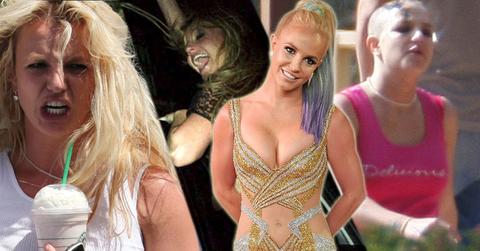 britney spears mtv vma shaven head comback