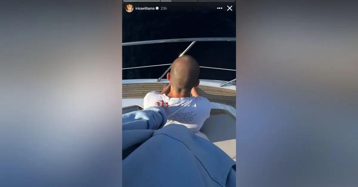 channing tatum drools girlfriend inka williams butt thong bikini photo