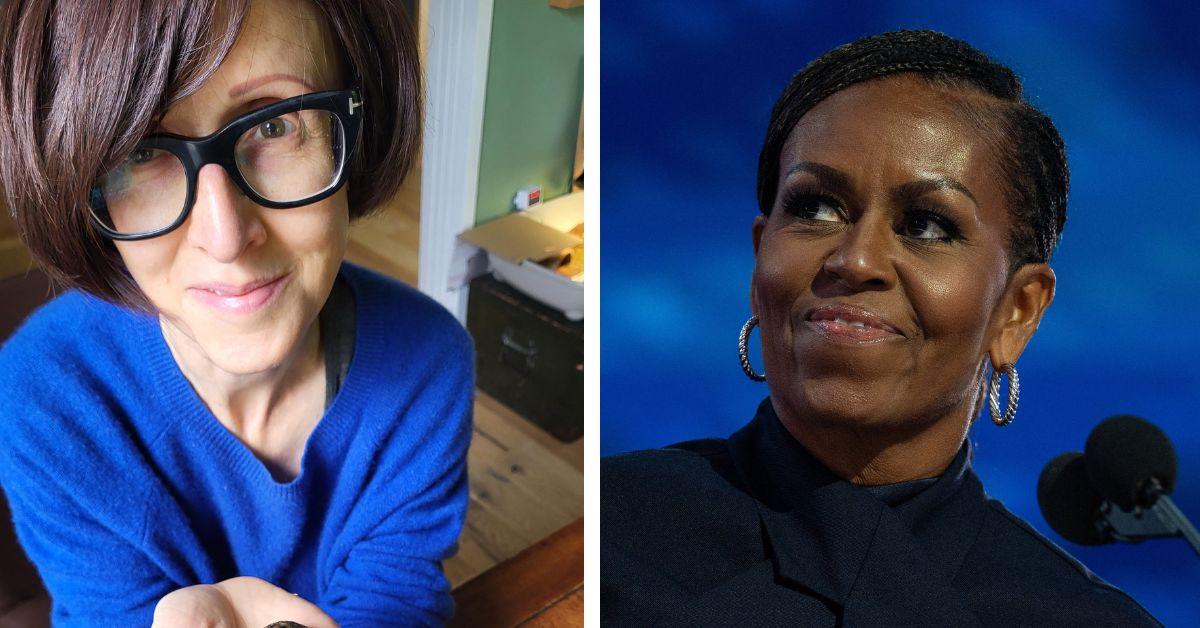 Image of Michelle Obama also recently faced backlash after encouraging younger workers to develop resilience by working through difficult jobs.