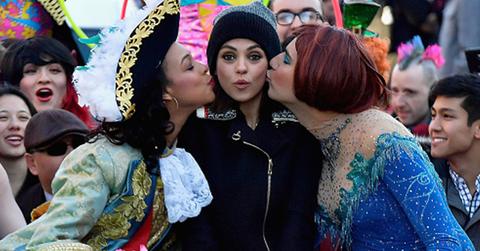 Mila kunis woman of the year hasty pudding pics