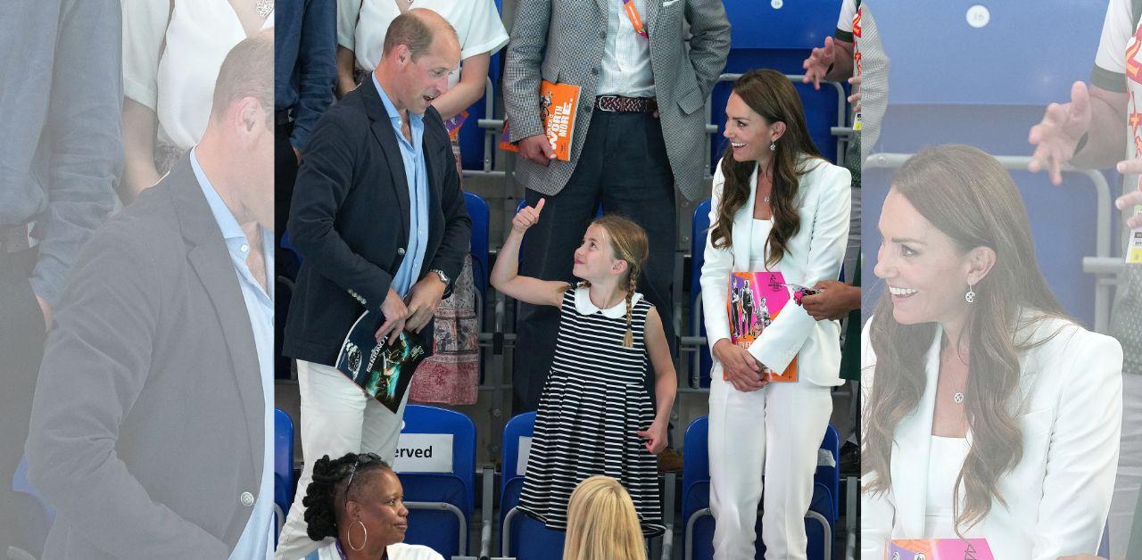 princess charlotte flood tears prince william revealed new beard