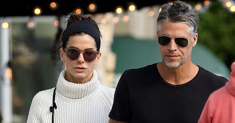 *PREMIUM EXCLUSIVE* Sandra Bullock and Bryan Randall are Coffee Sweethearts! **MUST CALL FOR PRICING**