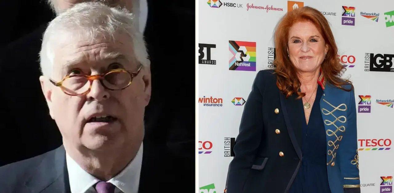 Composite photo of Prince Andrew and Sarah Ferguson