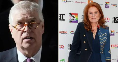 Composite photo of Prince Andrew and Sarah Ferguson