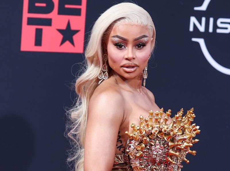 Blac Chyna Makes Rare Red Carpet Appearance At 2023 Grammy Awards