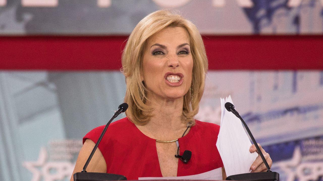 Image of The show paired Laura Ingraham's expressions with her previous criticisms.