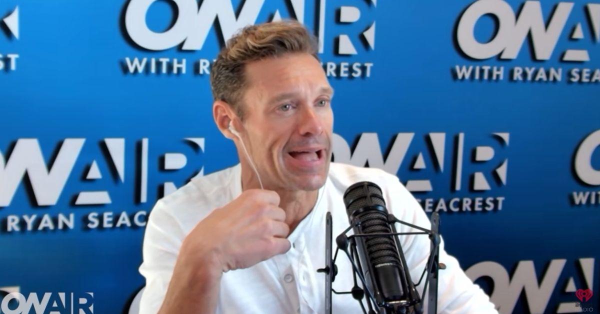 image of Ryan Seacrest shared his dating 'test' on his radio show.