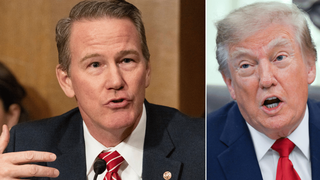 Image of Trump also gushed over the physique of former football player, Sen. Jon Husted.