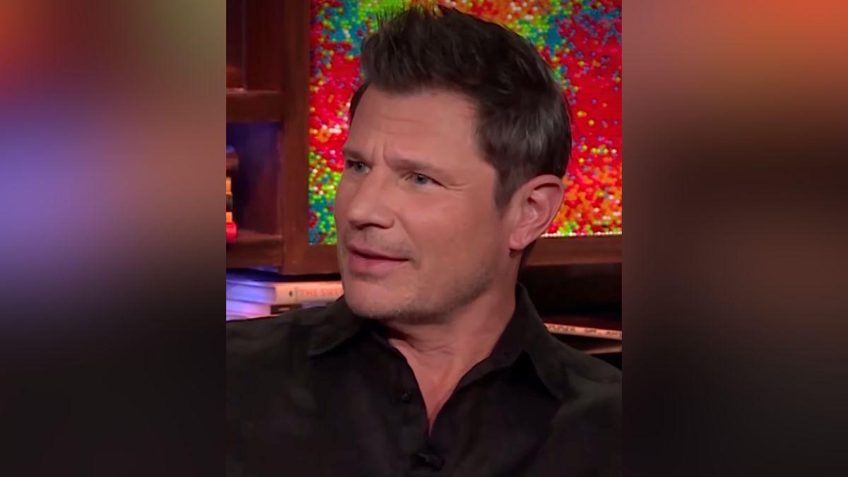 Image of Nick Lachey and Jessica Simpson were 'cordial' during their run-in.