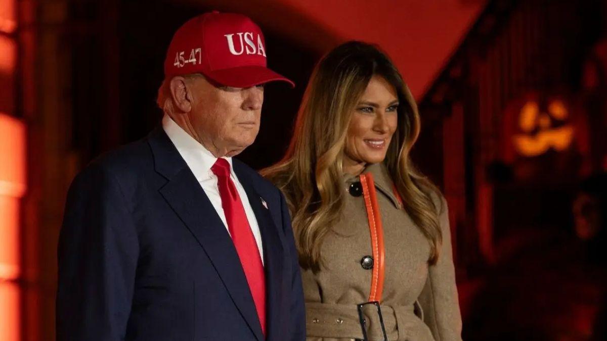 image of Donald and Melania Trump 