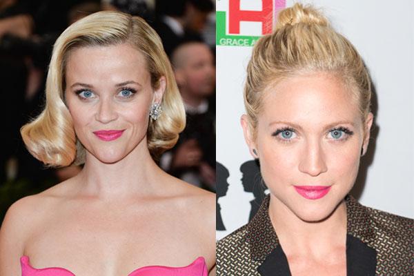 Reese Witherspoon  Brittany Snow celebrity look alike 14