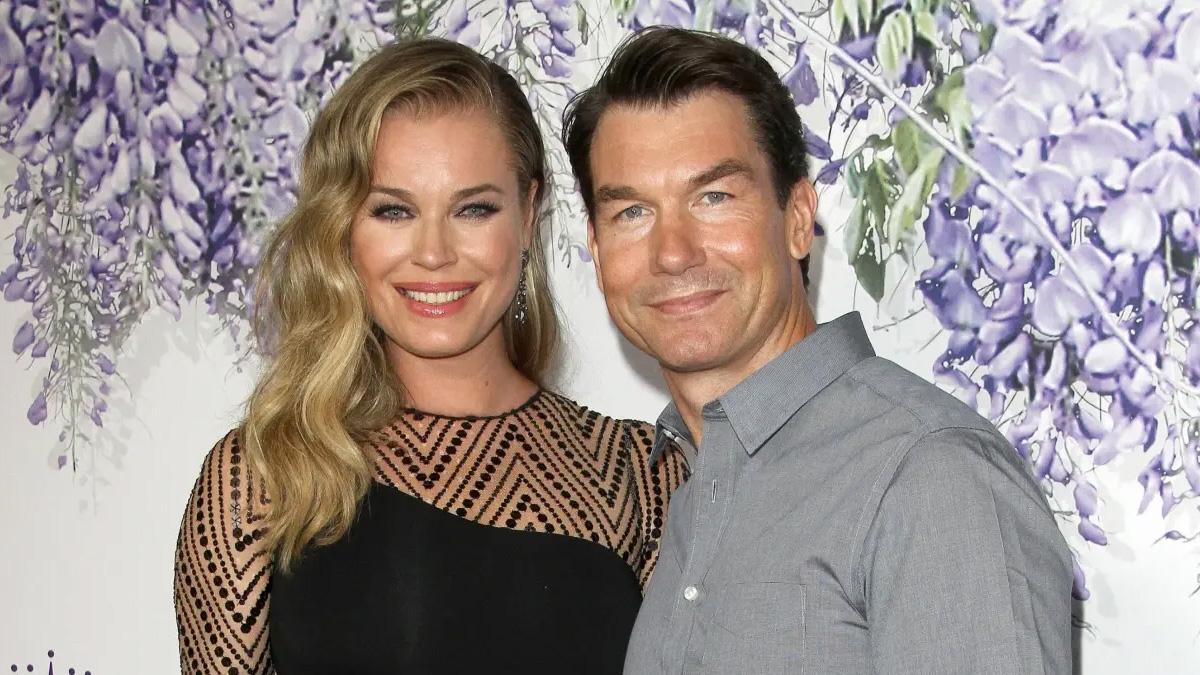 Image of Jerry O'Connell and Rebecca Romijn got married in 2007 after she got divorced from John Stamos. 