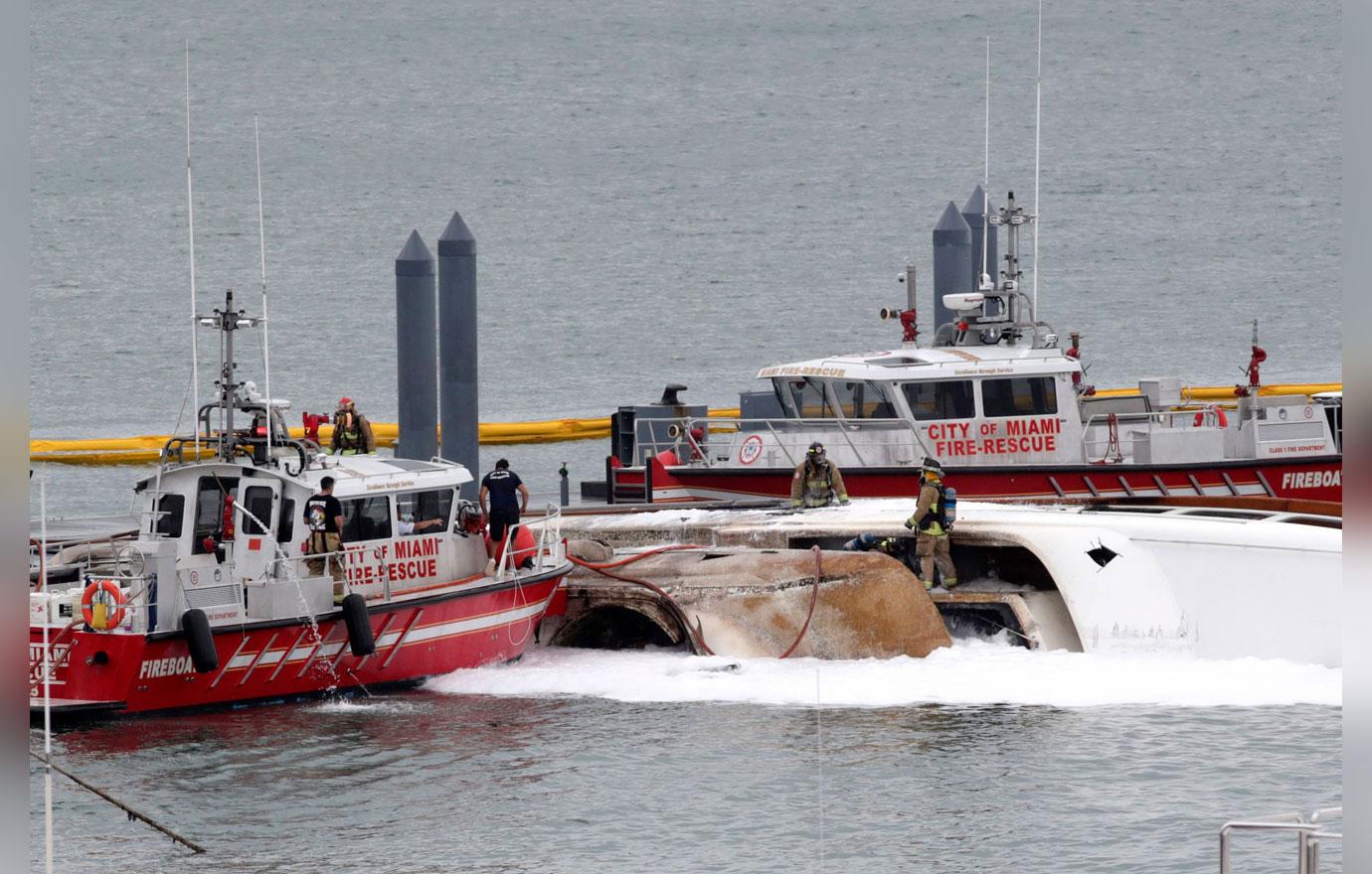 Marc Anthony’s $7 Million Dollar Yacht Catches Fire In Miami