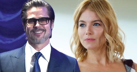 Sienna miller flirting brad pitt. 07