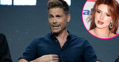 Rob lowe slams bella thorne mudslide tweet