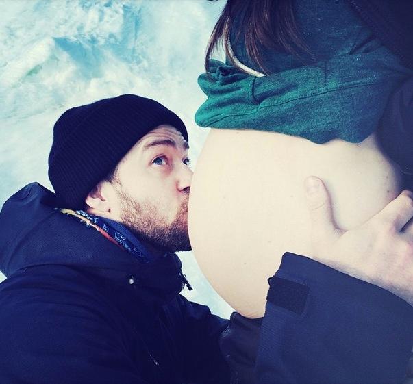 Justin timberlake jessica biel baby bump 00