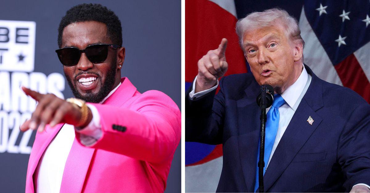 image of Donald Trump said Sean 'Diddy' Combs asked him for a pardon.