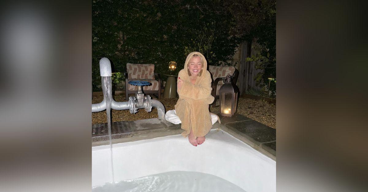 Image of Sydney Sweeney vacationed in London.