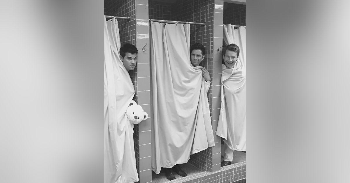 Image of John Stamos and Glen Powell starred in 'Scream Queens.'