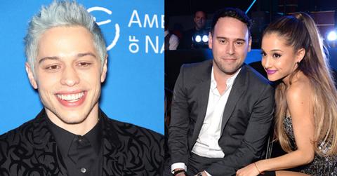 scooter braun pete davidson