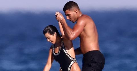 Kourtney Kardashian and Younes Bendjima keep it close during French getaway!