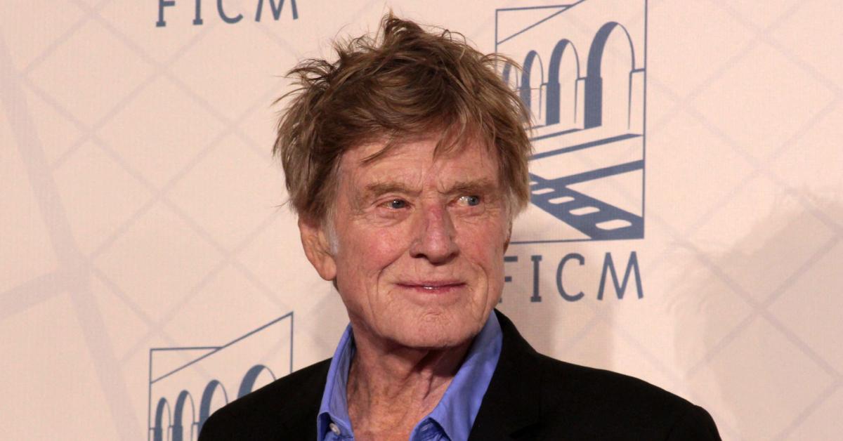 Image of Robert Redford died in his sleep, according to his rep.