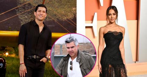 Composite Photos of Jessica Alba, Danny Ramirez and Cash Warren