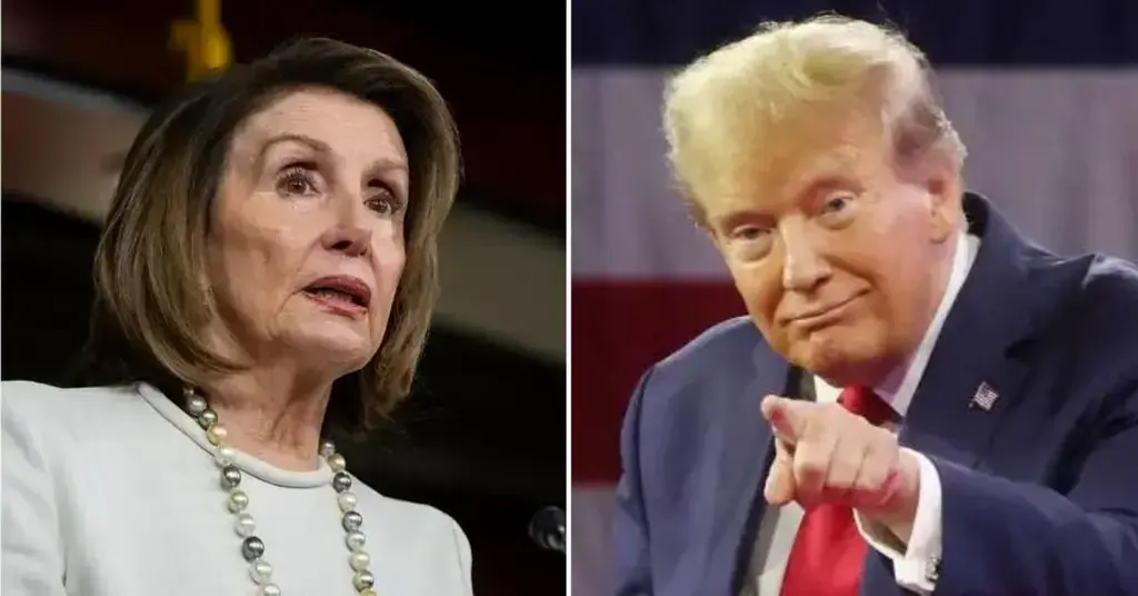 nancy pelosi compares donald trump deflating balloon debate