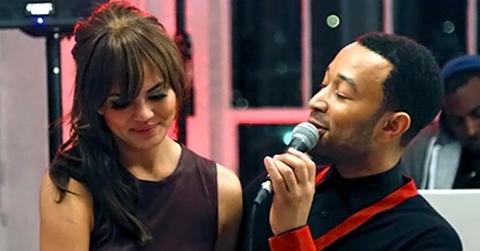 Chrissy Teigen and John Legend