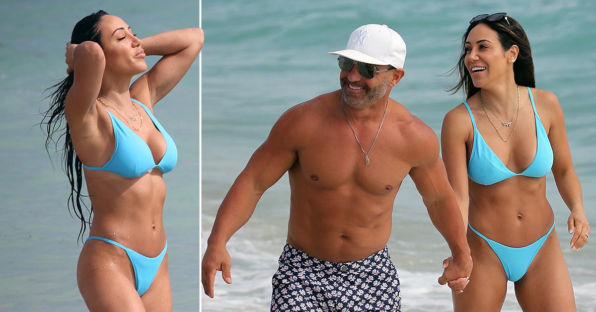 What Winter Storm? 'RHONJ' Stars Melissa & Joe Gorga Sizzle On Miami Beach Despite 'Struggling' In Their Marriage