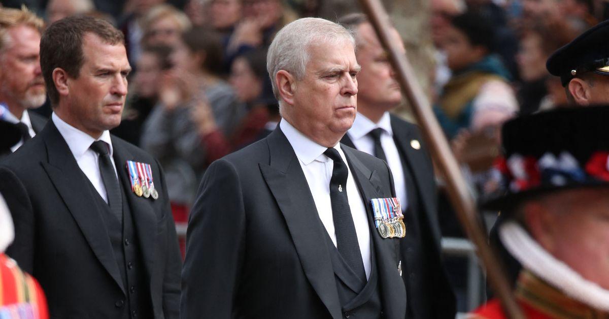 image of The former Prince Andrew had his titles stripped last month.