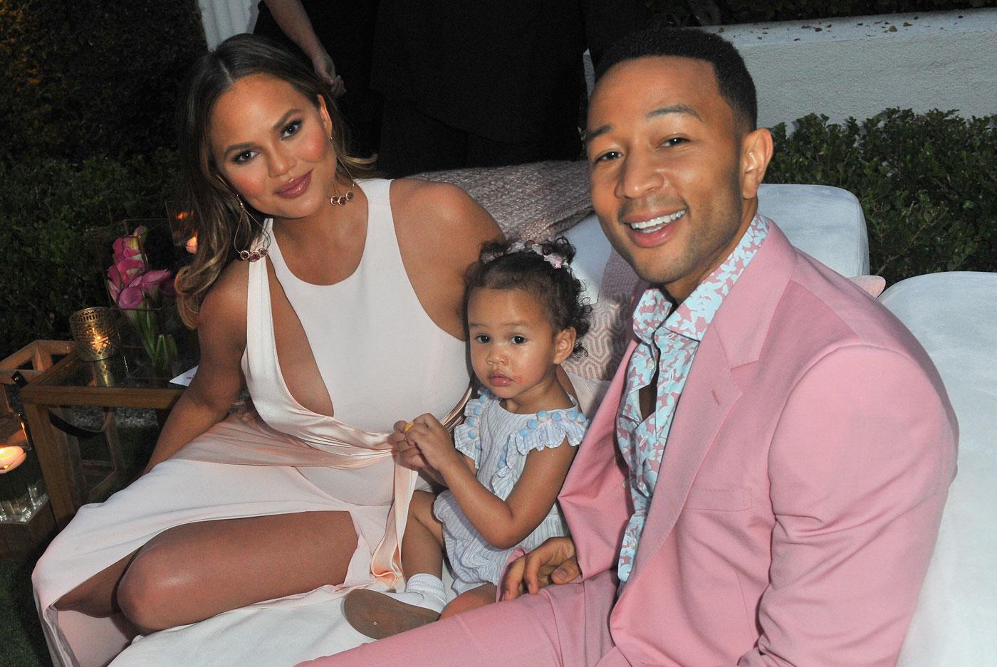 John Legend Chrissy Teigen Rose Launch Party Pics 05