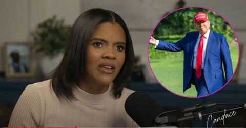 Photo of Candace Owens and President Trump