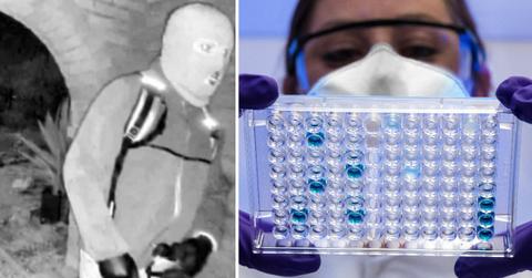 split of suspect and scientist.