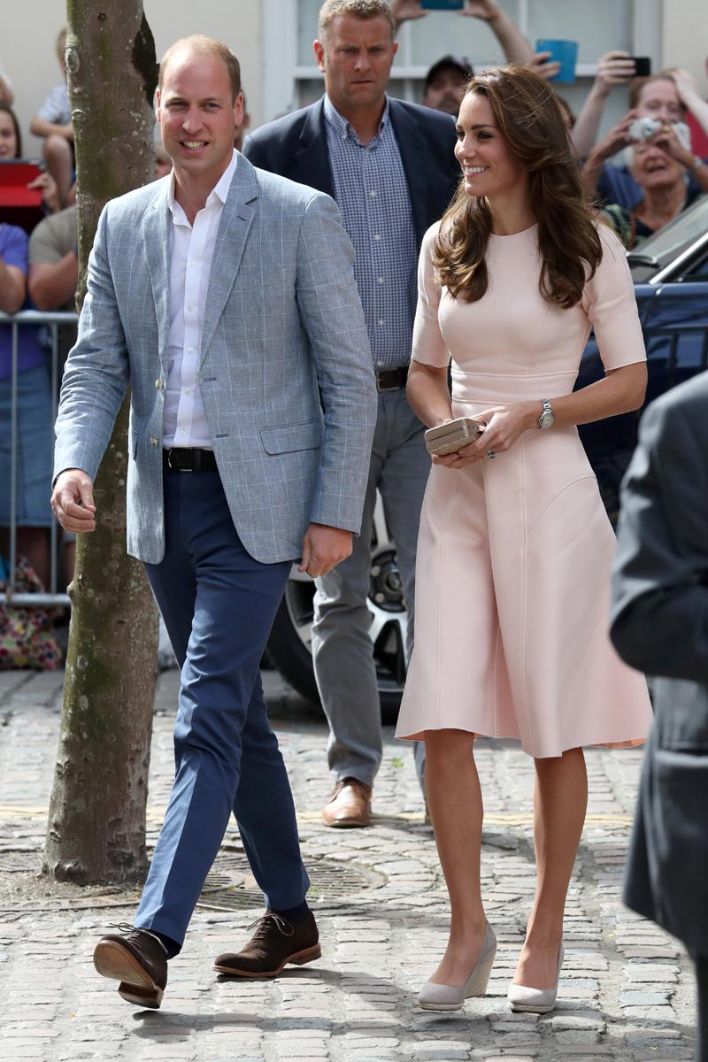 The Duke &amp; Duchess Of Cambridge Visit Cornwall