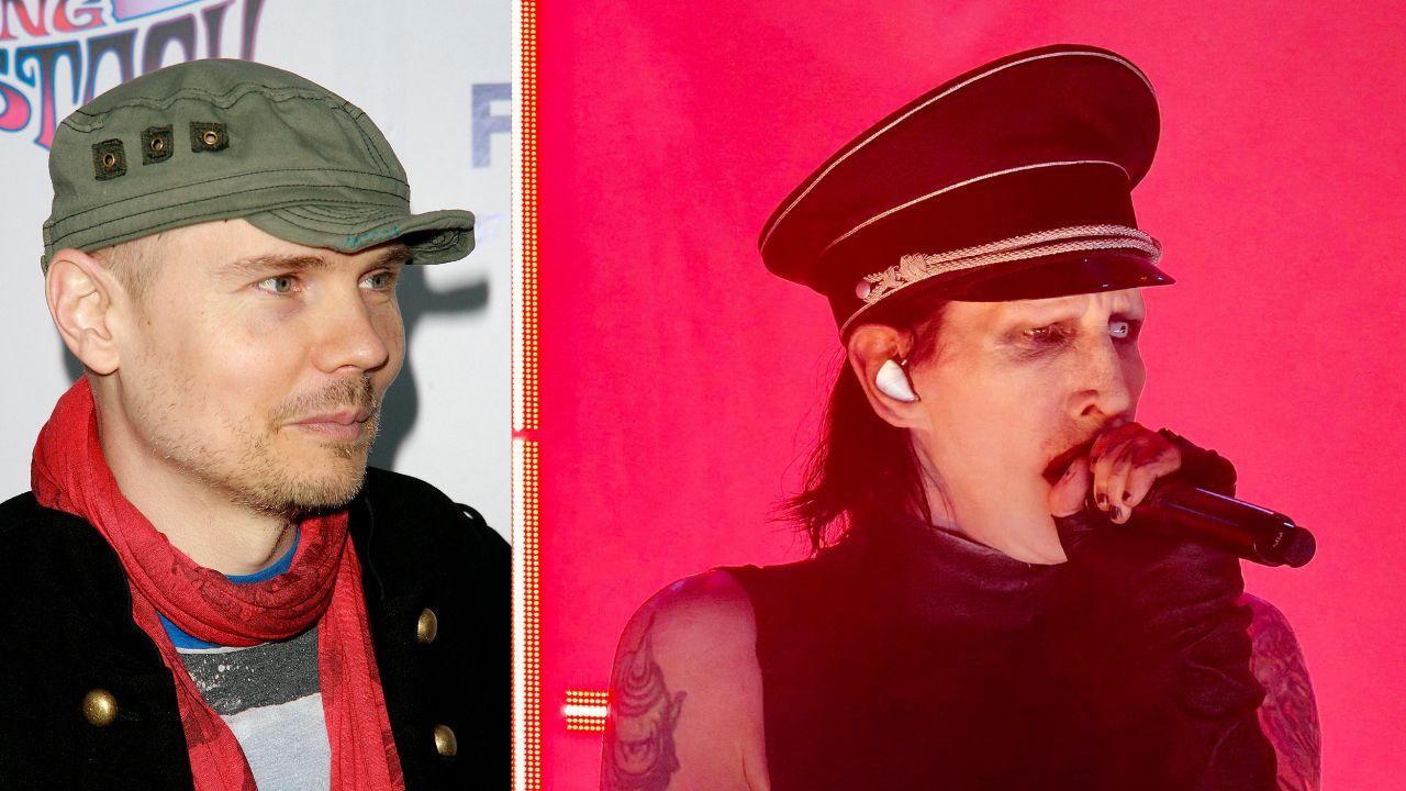 Image of Billy Corgan and Marilyn Manson