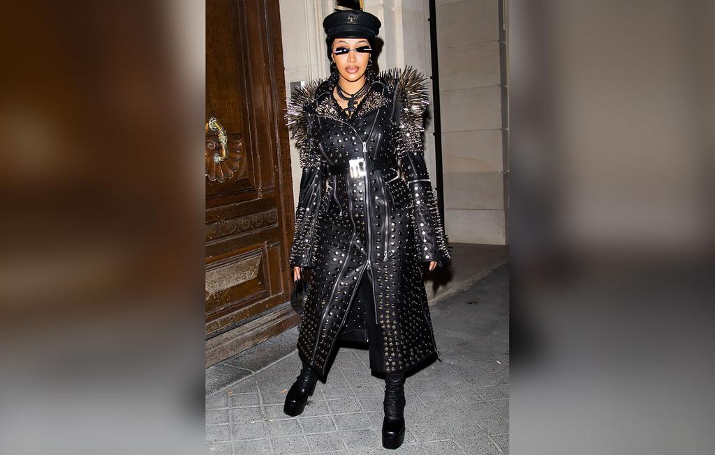 Cardi B's Craziest Looks From Paris Fashion Week: Pics