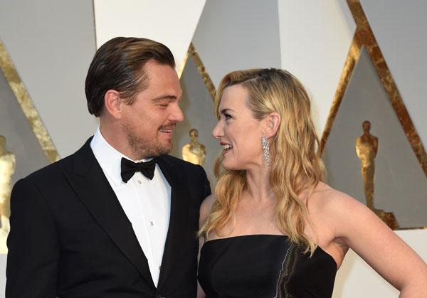 leonardo dicaprio kate winslet 2016 oscars red carpet arrivals