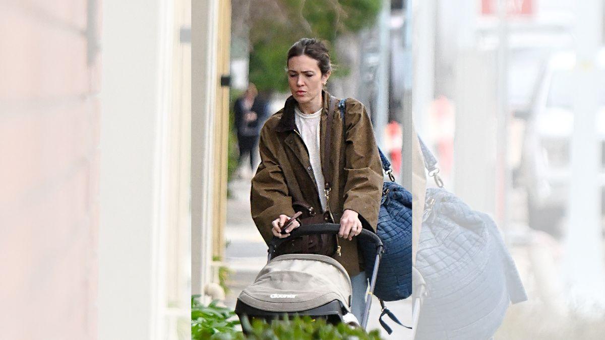 Image of Mandy Moore continued her candid conversation about motherhood by opening up about her emotional recovery.