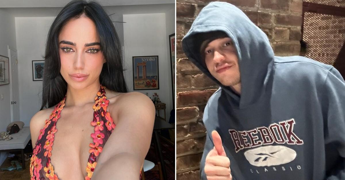 hes been sober for months maria georgas says she isnt dating pete davidson after rumors pp