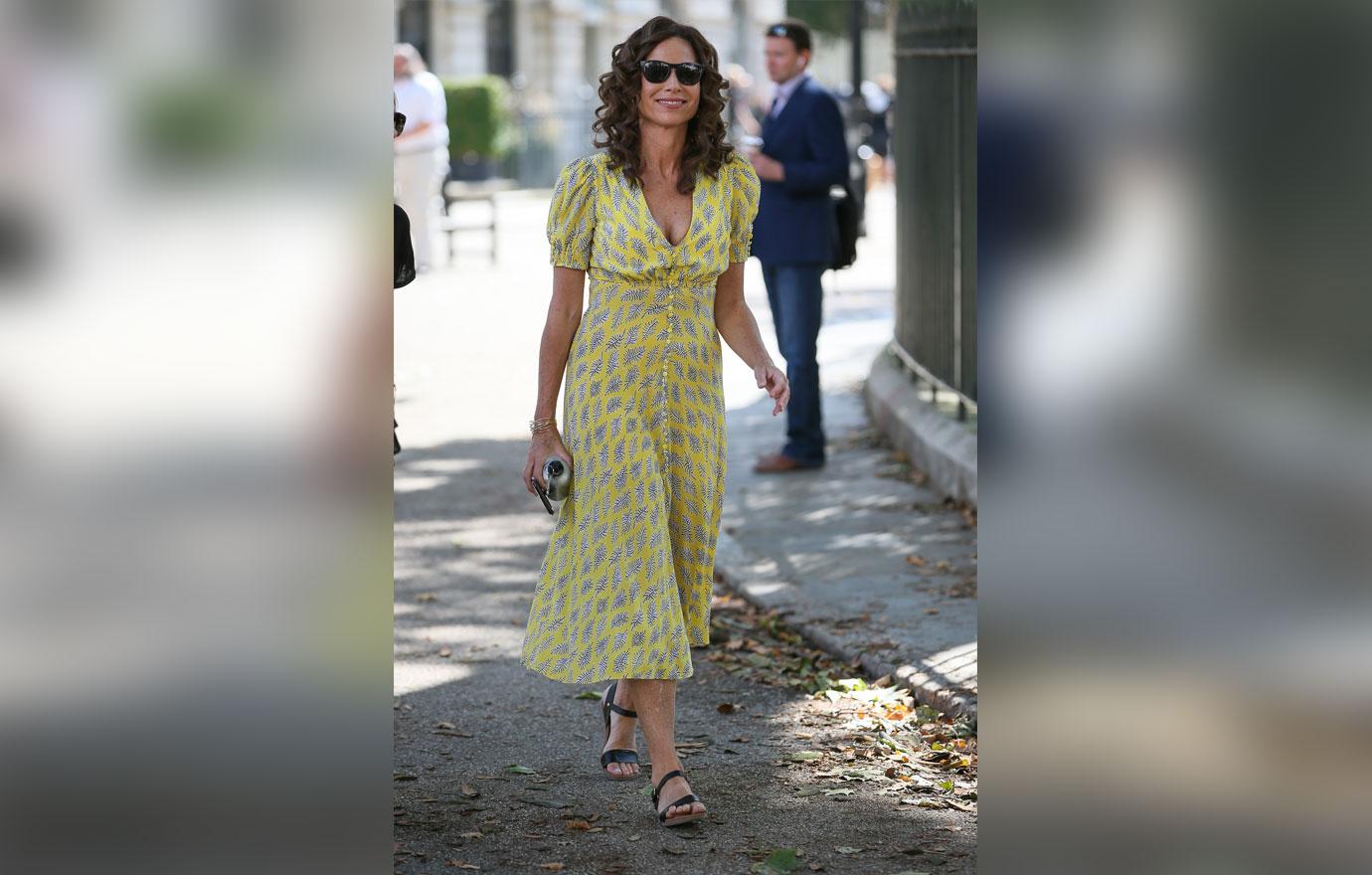 Minnie driver yellow sundress filming speechless 6