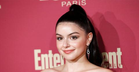 Ariel Winter Straddles Giant Piece Of Garlic