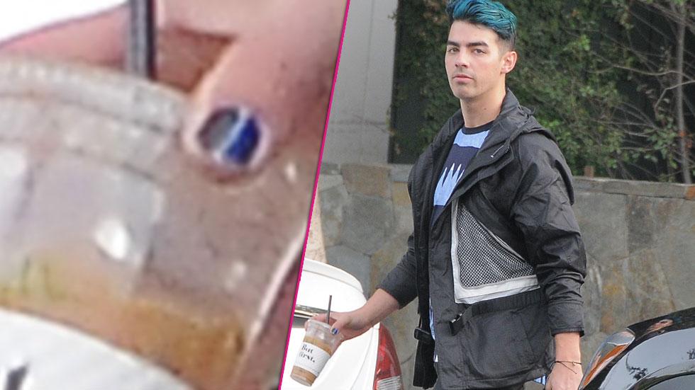 joe jonas painted nails gigi hadid split