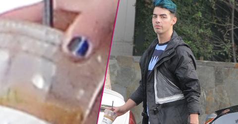 joe jonas painted nails gigi hadid split