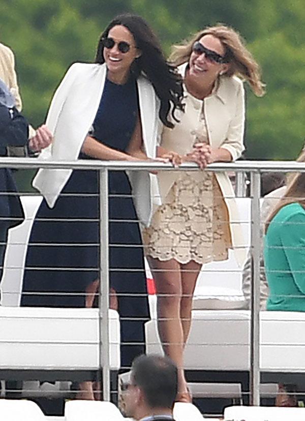 Meghan markle prince harry polo match 02